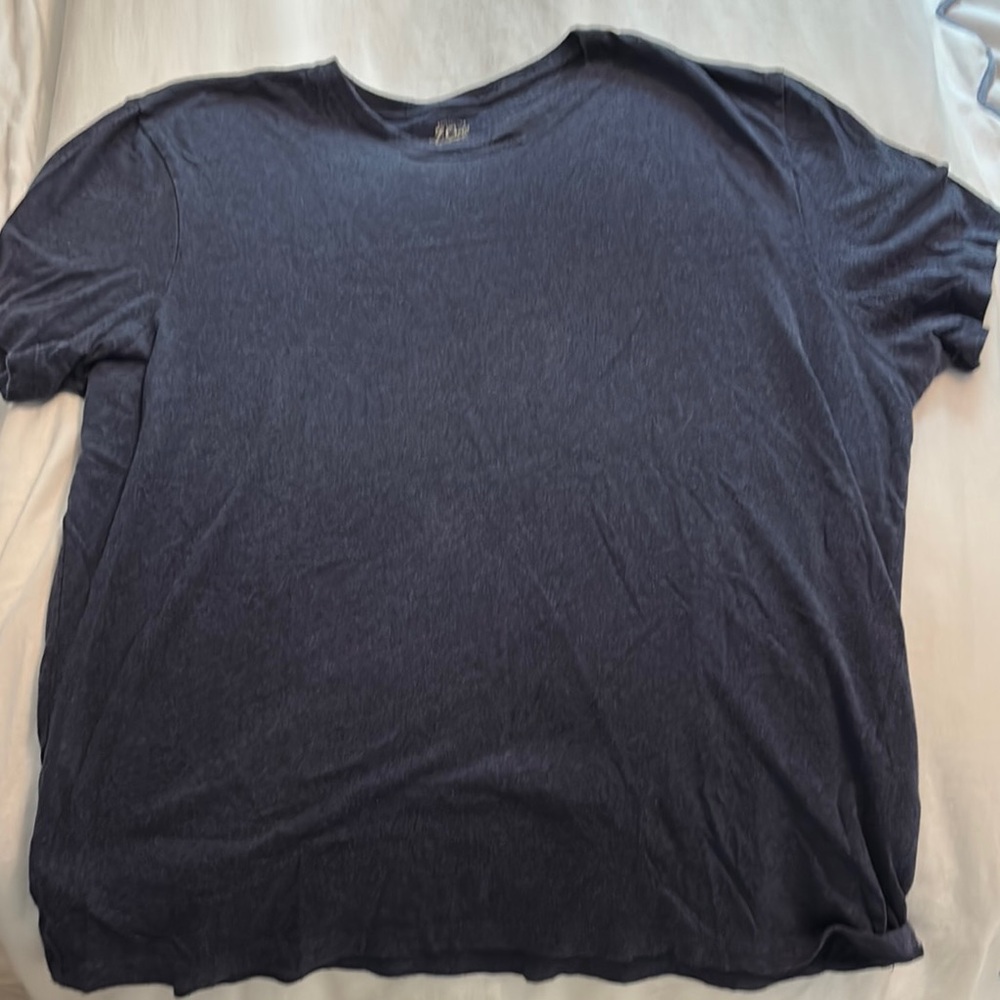 J. Crew Blue Short Sleeve Tee